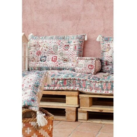 BRICOMARTEAU Fauteuil DKD Home Decor Multicouleur Coton (4 Pcs) 4 BRICOMARTEAU Fauteuil DKD Home Decor Multicouleur Coton (4 Pcs) – Image 2