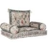 BRICOMARTEAU Fauteuil DKD Home Decor Multicouleur Coton (4 Pcs)