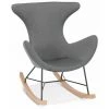 Paris Prix - Fauteuil à Bascule Design "comex" 98cm Gris -Pas Cher Fauteuil Magasin 41852144 1