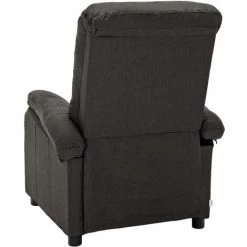 ASUPERMALL Fauteuil Inclinable Gris Fonce Tissu 11 ASUPERMALL Fauteuil Inclinable Gris Fonce Tissu -Pas Cher Fauteuil Magasin 42733827 5