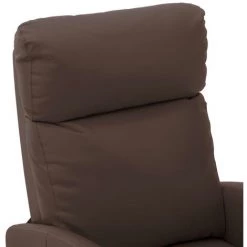 ASUPERMALL Fauteuil Inclinable Electrique De Massage Marron Similicuir -Pas Cher Fauteuil Magasin 42733841 5