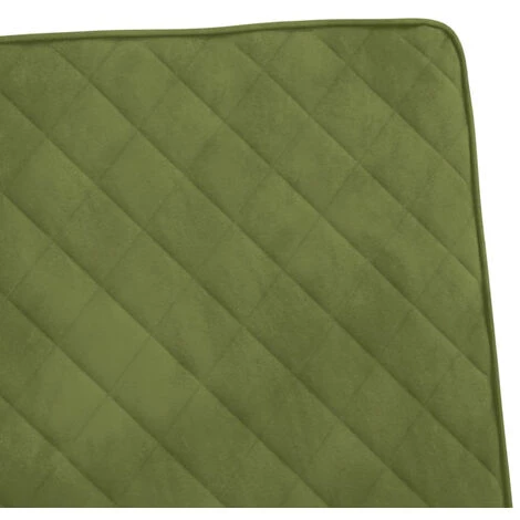 ASUPERMALL Chaise Cantilever Vert Clair Velours 7 ASUPERMALL Chaise Cantilever Vert Clair Velours – Image 5