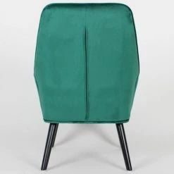 Paris Prix - Fauteuil Scandinave En Velours "xof" 101cm Vert -Pas Cher Fauteuil Magasin 42820432 5