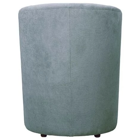 IPERBRIKO Fauteuil En Tissu Avec Pouf Amovible DJERBA Gris Clair 63,5x 62,5x H76 Cm 5 IPERBRIKO Fauteuil En Tissu Avec Pouf Amovible DJERBA Gris Clair 63,5x 62,5x H76 Cm – Image 3