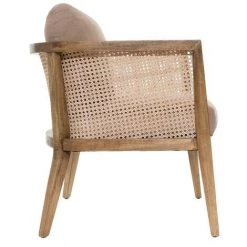 Fauteuil Cannage Koza - Atmosphera - Taupe -Pas Cher Fauteuil Magasin 42850461 5