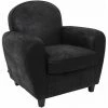 TOILINUX Fauteuil Club Indus - Noir - Largeur 87, Profondeur 78, Hauteur 85 Cm - Noir -Pas Cher Fauteuil Magasin 42902458 1