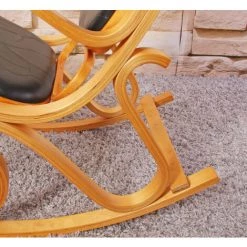 MEND Fauteuil à Bascule Tokyo Imitation Bois De Chêne Noir 10 MEND Fauteuil à Bascule Tokyo Imitation Bois De Chêne Noir -Pas Cher Fauteuil Magasin 43126390 4