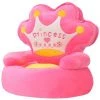Chaise En Peluche Pour Enfants Princesse Rose VidaXL