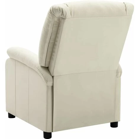 ASUPERMALL Fauteuil Inclinable Electrique Blanc Similicuir 6 ASUPERMALL Fauteuil Inclinable Electrique Blanc Similicuir – Image 4