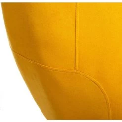 Fauteuil En Velours Pliable Coloris Ocre - L. 74 X L. 70 X H. 78 Cm -PEGANE- 8 Fauteuil En Velours Pliable Coloris Ocre - L. 74 X L. 70 X H. 78 Cm -PEGANE- -Pas Cher Fauteuil Magasin 43530525 3