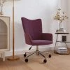 Chaise De Relaxation Tissu Violet VidaXL -Pas Cher Fauteuil Magasin 43900371 1