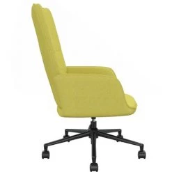 Chaise De Relaxation Tissu Vert VidaXL 11 Chaise De Relaxation Tissu Vert VidaXL -Pas Cher Fauteuil Magasin 43900375 5