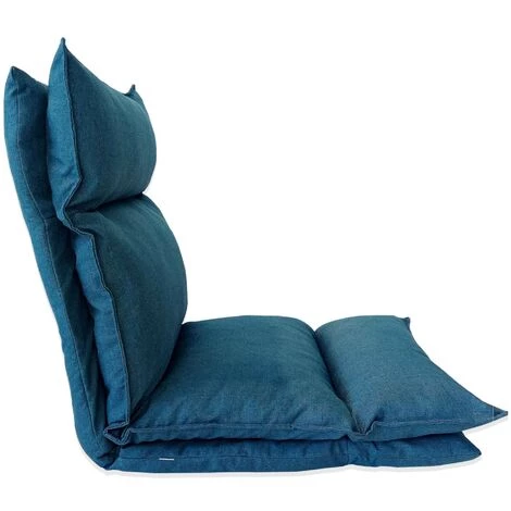 MOBILI REBECCA Rebecca Mobili Chaise De Méditation Fauteuil Yoga Bleué Métal Polyester 70x56x70 3 MOBILI REBECCA Rebecca Mobili Chaise De Méditation Fauteuil Yoga Bleué Métal Polyester 70x56x70