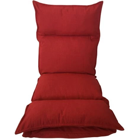 Mobili Rebecca Chaise De Méditation Fauteuil Yoga Rouge Métal Poliéster 70x56x70 5 Mobili Rebecca Chaise De Méditation Fauteuil Yoga Rouge Métal Poliéster 70x56x70 – Image 3