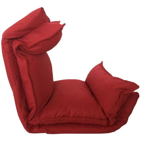 Mobili Rebecca Chaise De Méditation Fauteuil Yoga Rouge Métal Poliéster 70x56x70 7 Mobili Rebecca Chaise De Méditation Fauteuil Yoga Rouge Métal Poliéster 70x56x70 – Image 5
