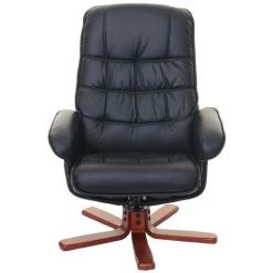 Fauteuil Relax HHG-320, Fauteuil De Télévision, Siège TV Avec Tabouret ~ Similicuir Noir 10 Fauteuil Relax HHG-320, Fauteuil De Télévision, Siège TV Avec Tabouret ~ Similicuir Noir -Pas Cher Fauteuil Magasin 44748723 4