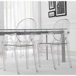 LES TENDANCES Fauteuil Transparent Louiva 11 LES TENDANCES Fauteuil Transparent Louiva -Pas Cher Fauteuil Magasin 44818347 5