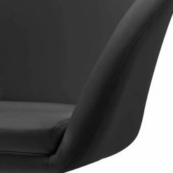 DéCOSHOP26 Fauteuil Lounge Salon Salle à Manger Bureau Noir - Noir 8 DéCOSHOP26 Fauteuil Lounge Salon Salle à Manger Bureau Noir - Noir -Pas Cher Fauteuil Magasin 4482338 3