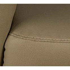 BIZZOTTO Fauteuil En Similicuir Avec Pouf Amovible Tortora RITA 64,5x 59,5x H78 Cm -Pas Cher Fauteuil Magasin 44833270 5