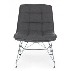 BIZZOTTO Fauteuil En Tissu Gris AKEMI 54x71x H77 Cm 9 BIZZOTTO Fauteuil En Tissu Gris AKEMI 54x71x H77 Cm -Pas Cher Fauteuil Magasin 44833272 3