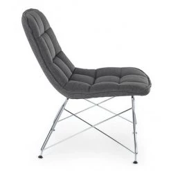 BIZZOTTO Fauteuil En Tissu Gris AKEMI 54x71x H77 Cm 11 BIZZOTTO Fauteuil En Tissu Gris AKEMI 54x71x H77 Cm -Pas Cher Fauteuil Magasin 44833272 5