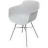 ARGONAUTA Fauteuil En Polypropylène / Métal Gris 52,5x59x80,5h Cm -Pas Cher Fauteuil Magasin 44862076 1