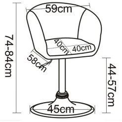 WOLTU Tabouret De Bar En Similicuir.Fauteuil De Bar.tabouret Rotatif.hauteur Réglable.Noir 7 WOLTU Tabouret De Bar En Similicuir.Fauteuil De Bar.tabouret Rotatif.hauteur Réglable.Noir -Pas Cher Fauteuil Magasin 45058894 2