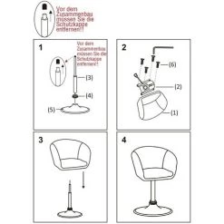 WOLTU Tabouret De Bar En Similicuir.Fauteuil De Bar.tabouret Rotatif.hauteur Réglable.Noir 9 WOLTU Tabouret De Bar En Similicuir.Fauteuil De Bar.tabouret Rotatif.hauteur Réglable.Noir -Pas Cher Fauteuil Magasin 45058894 4