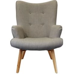 THE HOME DECO FACTORY Lot De 2 Fauteuils Helsinki Gris Home Deco Factory 10 THE HOME DECO FACTORY Lot De 2 Fauteuils Helsinki Gris Home Deco Factory -Pas Cher Fauteuil Magasin 45273798 4
