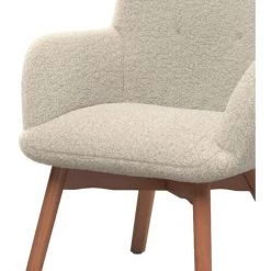 RENDEZ VOUS DéCO Fauteuil Roméo Beige - Beige -Pas Cher Fauteuil Magasin 45754220 4