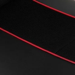 HELLOSHOP26 Fauteuil Multimédia En Simili Cuir Haut Parleurs Intégrés Ergonomique Pliable Chaise à Bascule Avec Système Audio Gamer Noir Rouge - Noir -Pas Cher Fauteuil Magasin 45811312 5