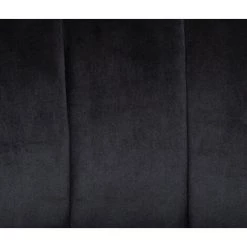 Fauteuil En Velours Coloris Noir - Longueur 78 X Profondeur 72 X Hauteur 71 Cm -PEGANE- -Pas Cher Fauteuil Magasin 45838264 3