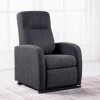 Fauteuil Relax En Tissu Coloris Gris Anthracite - Largeur 70 X Profondeur 77 Cm -PEGANE- 2 Fauteuil Relax En Tissu Coloris Gris Anthracite - Largeur 70 X Profondeur 77 Cm -PEGANE- -Pas Cher Fauteuil Magasin 45839285 1