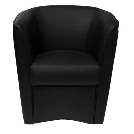 ARGONAUTA ITALIA Fauteuil Rembourré Recouvert D'éco-cuir Noir 75x66xh.76 Cm 3 ARGONAUTA ITALIA Fauteuil Rembourré Recouvert D'éco-cuir Noir 75x66xh.76 Cm