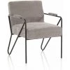 TFT HOME FURNITURE Fauteuil PACHA Gris -Pas Cher Fauteuil Magasin 46347915 1