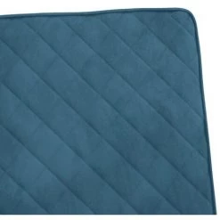 VidaXL Chaise Cantilever Bleu Velours - Bleu 11 VidaXL Chaise Cantilever Bleu Velours - Bleu -Pas Cher Fauteuil Magasin 46375720 5