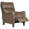LES TENDANCES Fauteuil De Relaxation Manuel Microfibre Marron Clair Mika 2 LES TENDANCES Fauteuil De Relaxation Manuel Microfibre Marron Clair Mika -Pas Cher Fauteuil Magasin 46474493 1