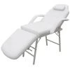 GROSMONDE Fauteuil De Massage Pour Traitement Facial Simili-cuir Blanc -Pas Cher Fauteuil Magasin 46565580 1