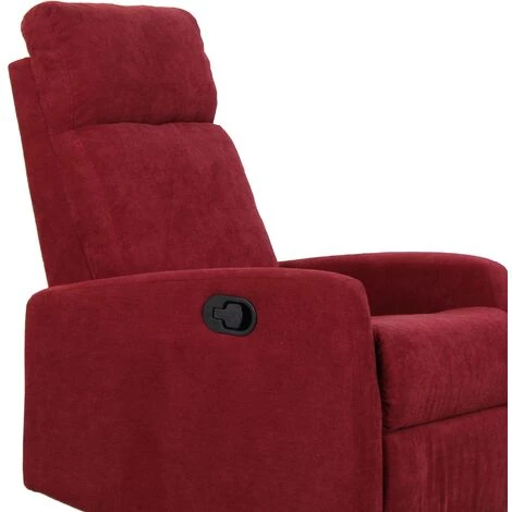 COMPRALO Fauteuil Manuel En Tissu Rela Poltrona Avec Système Inclinable Pour Personnes âgées Samoa Bordeau Poltrona 7 COMPRALO Fauteuil Manuel En Tissu Rela Poltrona Avec Système Inclinable Pour Personnes âgées Samoa Bordeau Poltrona – Image 5
