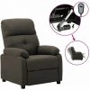 ASUPERMALL Fauteuil Inclinable Electrique Taupe Tissu 1 ASUPERMALL Fauteuil Inclinable Electrique Taupe Tissu -Pas Cher Fauteuil Magasin 46886047 1