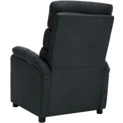 ASUPERMALL Fauteuil Inclinable Electrique Gris Fonce Tissu -Pas Cher Fauteuil Magasin 46886068 5