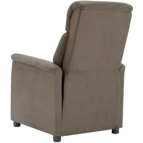 ASUPERMALL Fauteuil Inclinable Electrique De Massage Taupe Similicuir Daim 6 ASUPERMALL Fauteuil Inclinable Electrique De Massage Taupe Similicuir Daim – Image 4