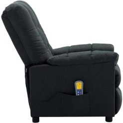 ASUPERMALL Fauteuil Inclinable De Massage Gris Fonce Tissu 10 ASUPERMALL Fauteuil Inclinable De Massage Gris Fonce Tissu -Pas Cher Fauteuil Magasin 46886115 4