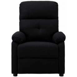 ASUPERMALL Fauteuil De Massage Noir Tissu -Pas Cher Fauteuil Magasin 46886148 3