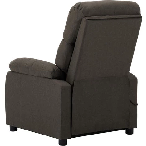 ASUPERMALL Fauteuil De Massage Inclinable Electrique Taupe Tissu 6 ASUPERMALL Fauteuil De Massage Inclinable Electrique Taupe Tissu – Image 4