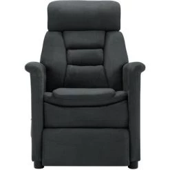 ASUPERMALL Fauteuil De Massage Electrique Gris Fonce Similicuir Daim 8 ASUPERMALL Fauteuil De Massage Electrique Gris Fonce Similicuir Daim -Pas Cher Fauteuil Magasin 46886212 2