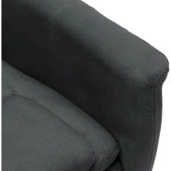 ASUPERMALL Fauteuil De Massage Electrique Gris Fonce Similicuir Daim 11 ASUPERMALL Fauteuil De Massage Electrique Gris Fonce Similicuir Daim -Pas Cher Fauteuil Magasin 46886212 5