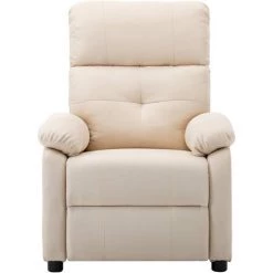 ASUPERMALL Fauteuil De Massage Creme Tissu 9 ASUPERMALL Fauteuil De Massage Creme Tissu -Pas Cher Fauteuil Magasin 46886215 3