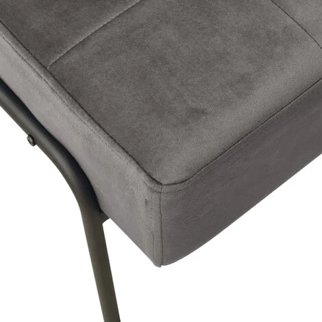 ASUPERMALL Chaise De Relaxation 65x79x87 Cm Gris Fonce Velours 7 ASUPERMALL Chaise De Relaxation 65x79x87 Cm Gris Fonce Velours – Image 5