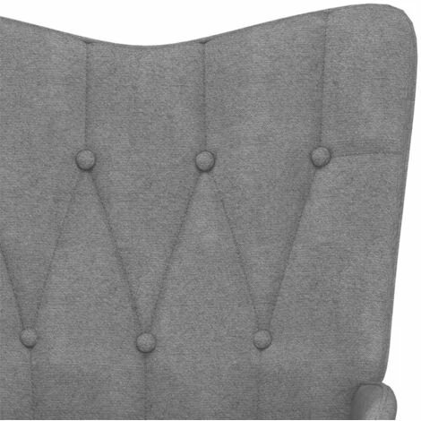 ASUPERMALL Chaise De Relaxation 62x67x97,5 Cm Gris Fonce Tissu 7 ASUPERMALL Chaise De Relaxation 62x67x97,5 Cm Gris Fonce Tissu – Image 5